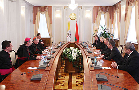 Kobyakov met with Vatican Secretary of State Cardinal Pietro Parolin