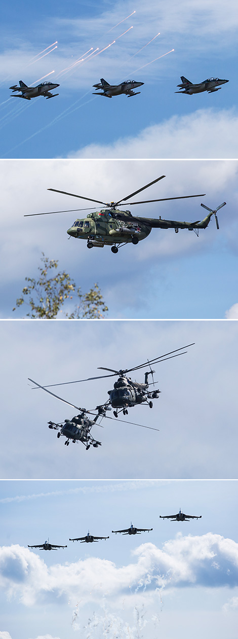  Belarusian-Russian strategic army exercise Zapad 2017 in the Domanovo exercise area