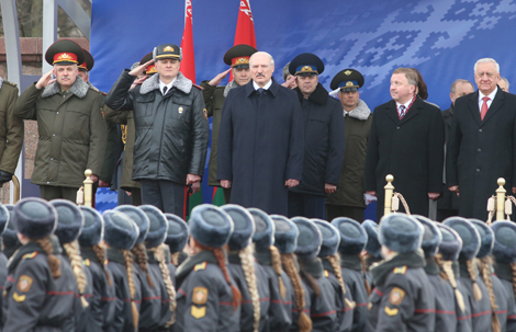 Lukashenko: Belarusian citizens have high respect for police