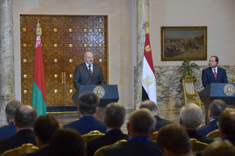 Lukashenko emphasizes importance of advancing Belarus-Egypt partnership