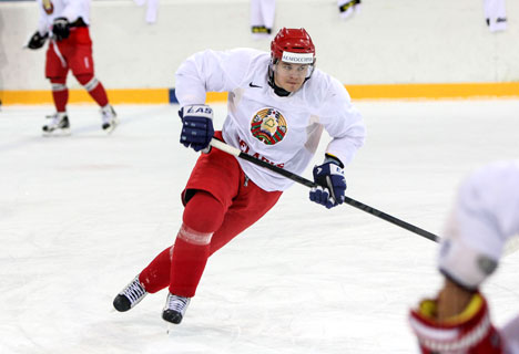 Belarusian national ice hockey team started its training camp