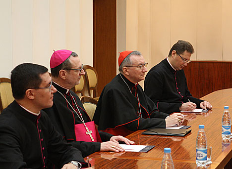 Makei met with Vatican Cardinal Secretary of State Pietro Parolin