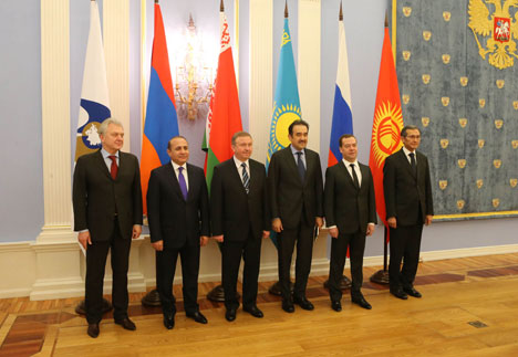 At the session of the Eurasian Intergovernmental Council 