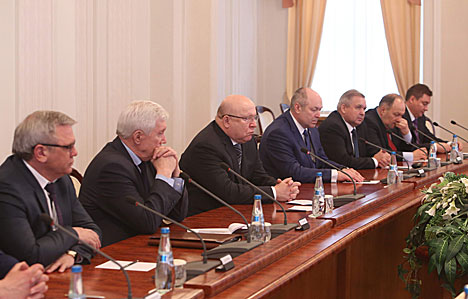 Belarusian Prime Minister Andrei Kobyakov met with Governor of Nizhny Novgorod Oblast, Russian Federation, Valery Shantsev