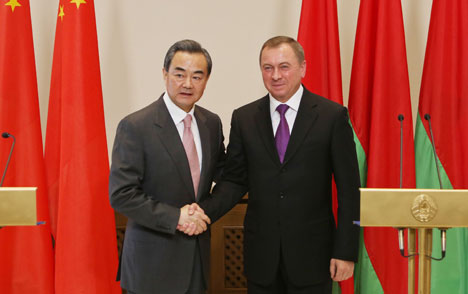 Vladimir Makei met with China’s Minister of Foreign Affairs Wang Yi