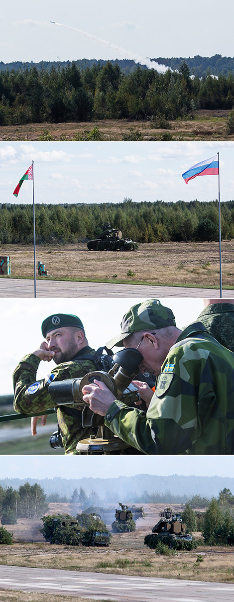  Belarusian-Russian strategic army exercise Zapad 2017 in the Domanovo exercise area