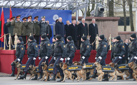 Lukashenko: Belarusian citizens have high respect for police