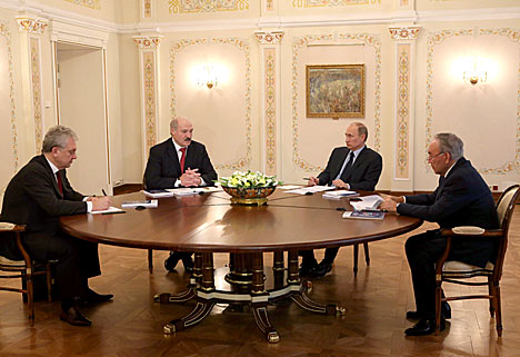Session of the Supreme Eurasian Economic Council on the level of the heads