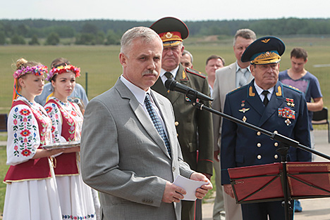 Павильон "Космос" торжественно открылся на Боровой. Госсекретарь Совета безопасности Станислав Зась