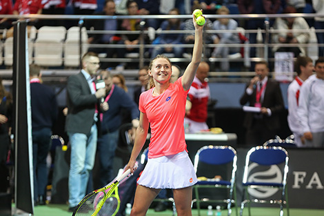 Белоруска Александра Саснович победно стартовала в розыгрыше Кубка Кремля