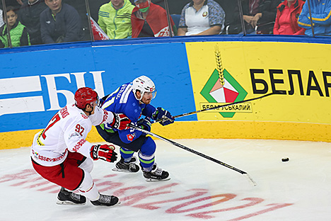 Олимпийский квалификационный турнир по хоккею-2016. Беларусь - Словения (2:3)