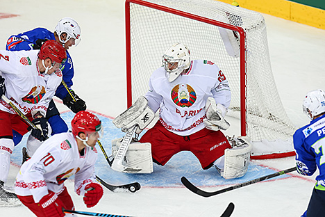 Олимпийский квалификационный турнир по хоккею-2016. Беларусь - Словения (2:3)