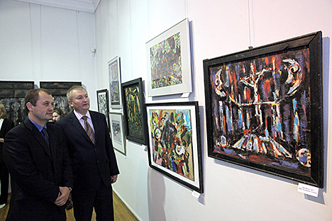 Юбилейная выставка Александра Соловьева открылась в Витебске