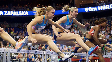 Алина Талай (слева). Фото организаторов турнира