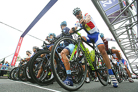 Велогонщик Сергей Попок второй раз подряд стал победителем "Гран-при Минска"