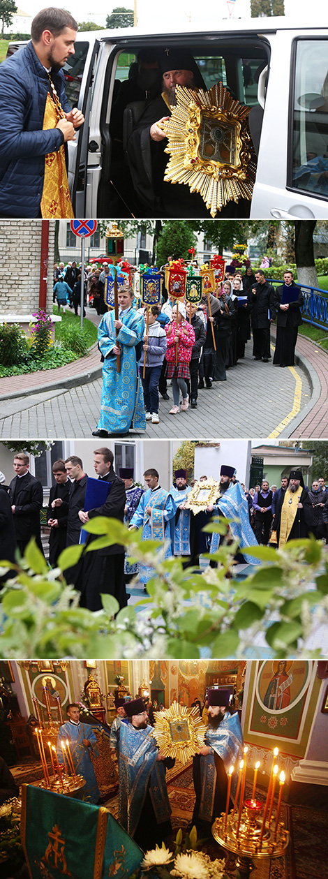В Гродно прибыла чудотворная икона Божией Матери из Жировичской обители