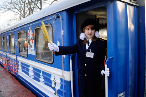 Новогодний экспресс начнет курсировать по Детской железной дороге в Минске 24 декабря
