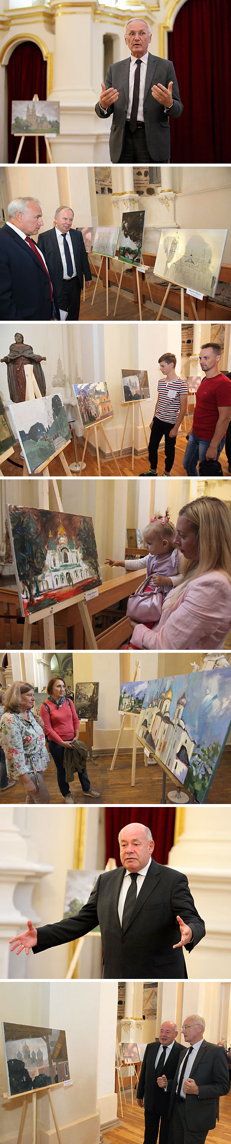 Художественный проект "Три Софии" представили в Полоцке Художественный проект "Три Софии" представили в Полоцке