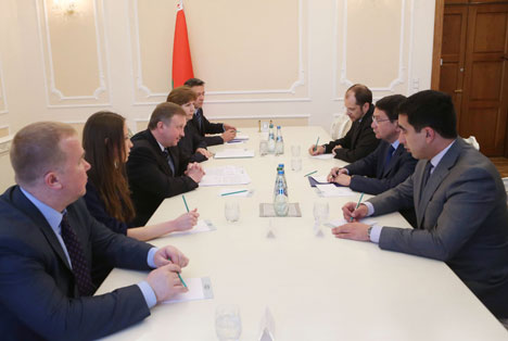 Андрей Кобяков на встрече с генеральным секретарем ЮНВТО Талебом Рифаи