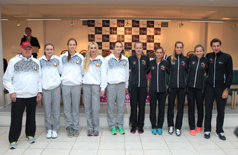 Александра Саснович и Михаэлла Крайчек откроют теннисный матч Кубка Федерации Беларусь - Нидерланды