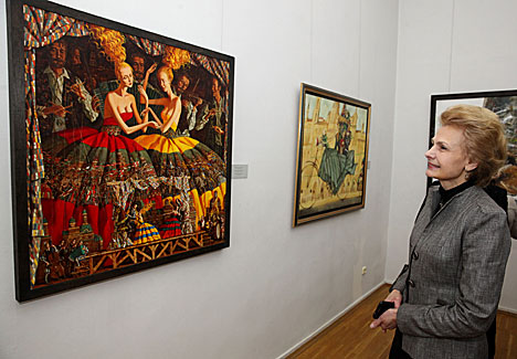 Персональная выставка художника Романа Заслонова открылась в Витебске