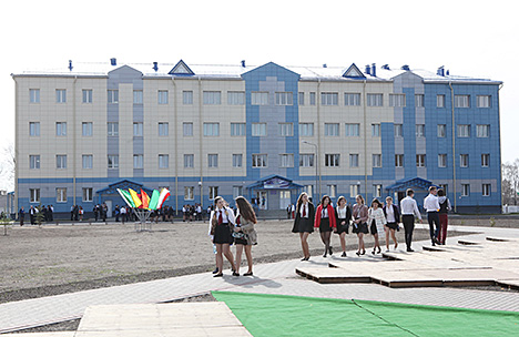 Первый в Беларуси спортивный комплекс по программе "Газпром - детям" открылся в Мозыре