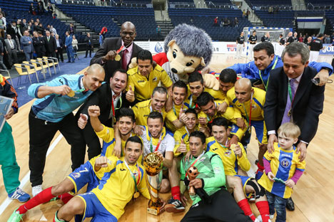 Команда Колумбии в третий раз стала чемпионом мира по футзалу