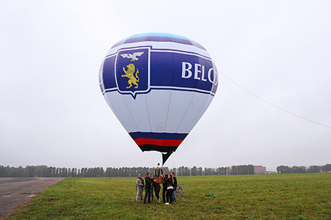 Воздушные шары участников международного кубка разукрасили небо Минска