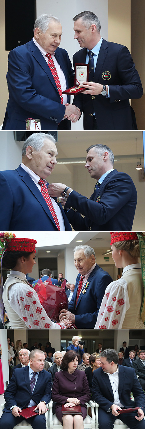 Александр Медведь награжден медалью НОК Беларуси "За выдающиеся заслуги"