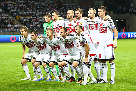 Футболисты сборной Беларуси сыграли вничью с Францией в квалификации чемпионата мира