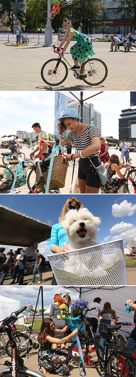Конкурс "Веломисс-2017" в Минске