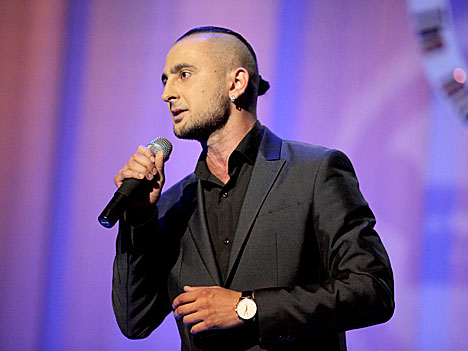 Обладатель первой премии Виталие Негруца из Молдовы