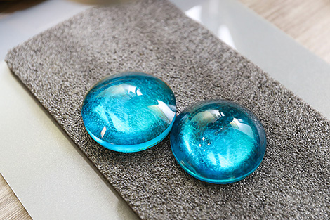 Образцы материалов после шлифовки