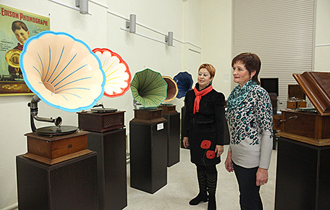 Выставка "История звукозаписи" в Музее истории частного коллекционирования в Витебске