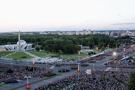 В Минске в параде ко Дню Независимости примут участие 27 парадных расчетов механизированной колонны