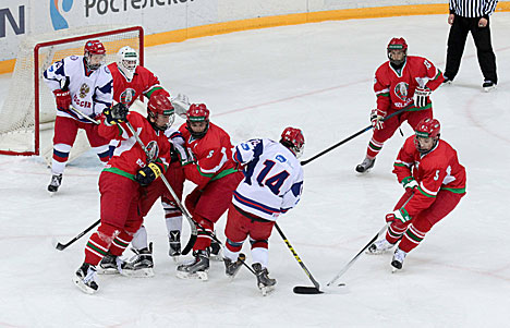 Матч Беларусь - Россия (3:2)