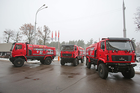 Гоночные МАЗы для "Дакара-2017" 