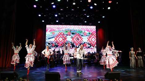 Во время концерта. Фото "Минск-Новости"