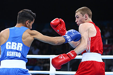 Белорусский боксер Дмитрий Асанов вышел в финал весовой категории до 56 кг на Европейских играх