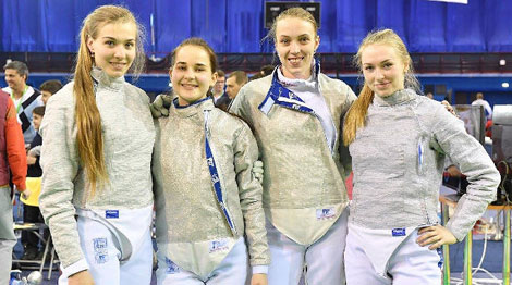 Белорусские саблистки завоевали бронзовые награды на молодежном ЧЕ по фехтованию в Минске Белорусские саблистки завоевали бронзовые награды на молодежном ЧЕ по фехтованию в Минске