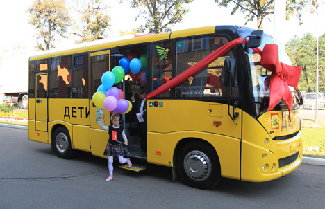 Школьный автобус МАЗ 257