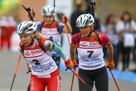 Француженка Флоранс Баверель-Робер выиграла женский суперспринт на "Гонке легенд"