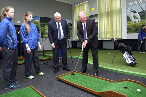 Гольф-клуб открылся в Гродно