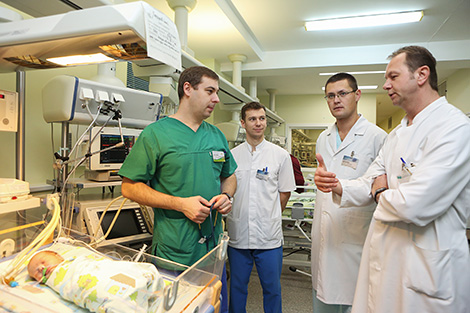 Белорусские хирурги спасли легкое новорожденного при редкой врожденной патологии