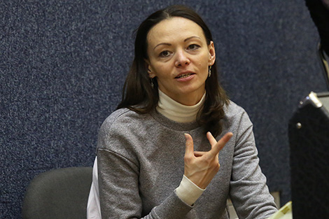 Заслуженная артистка Беларуси Марина Вежновец