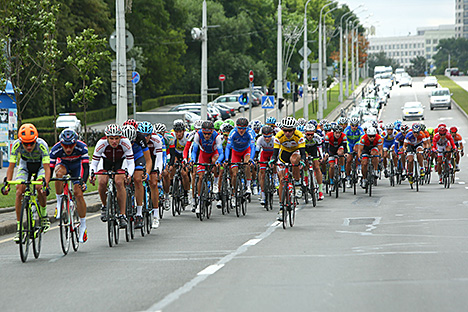 Велогонщик Сергей Попок второй раз подряд стал победителем "Гран-при Минска"