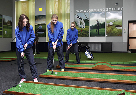 Гольф-клуб открылся в Гродно