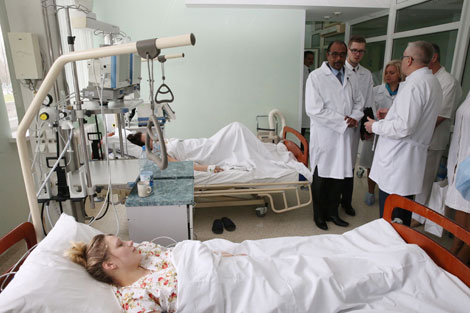 Сидибе: Оснащенность и профессионализм сотрудников РНПЦ "Мать и дитя" впечатляют