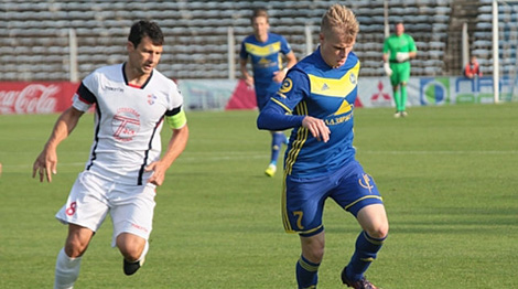 Во время игры. Фото ФК БАТЭ