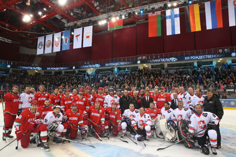 Команда Президента Беларуси вышла в финал Рождественского турнира в Минске
